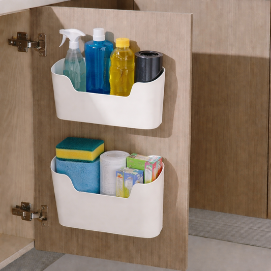 2 rangements placard de cuisine optimisation d'espace